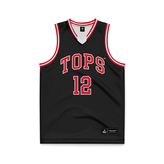 Western Kentucky - NCAA Men's Basketball : Armelo Boone - Black Basketball Jersey-0