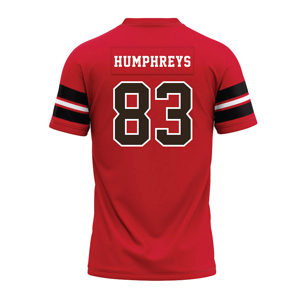 Western Kentucky - NCAA Football : Qua'Vez Humphreys - Red Premium Football Jersey-1