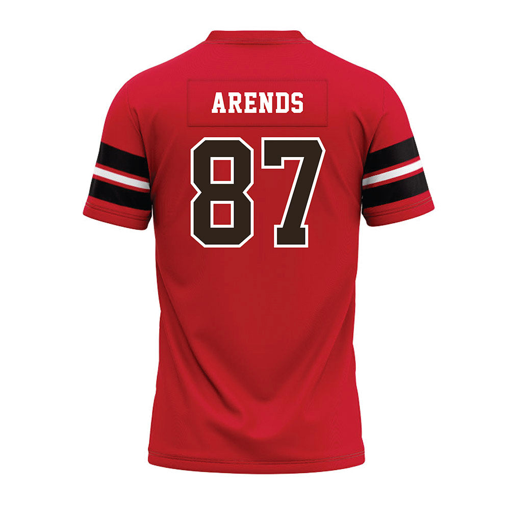 Western Kentucky - NCAA Football : Coleson Arends - Red Premium Football Jersey-1