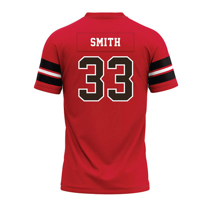 Western Kentucky - NCAA Football : Jack Smith - Red Premium Football Jersey-1