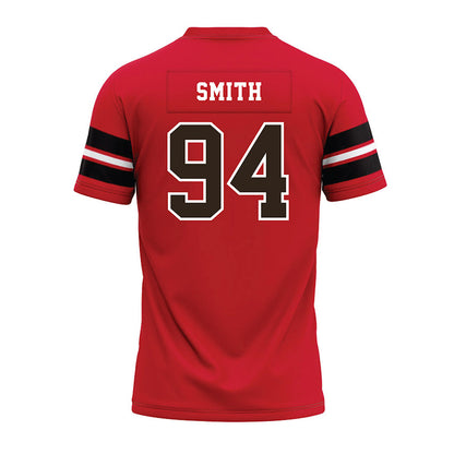 Western Kentucky - NCAA Football : Henry Smith - Red Premium Football Jersey-1