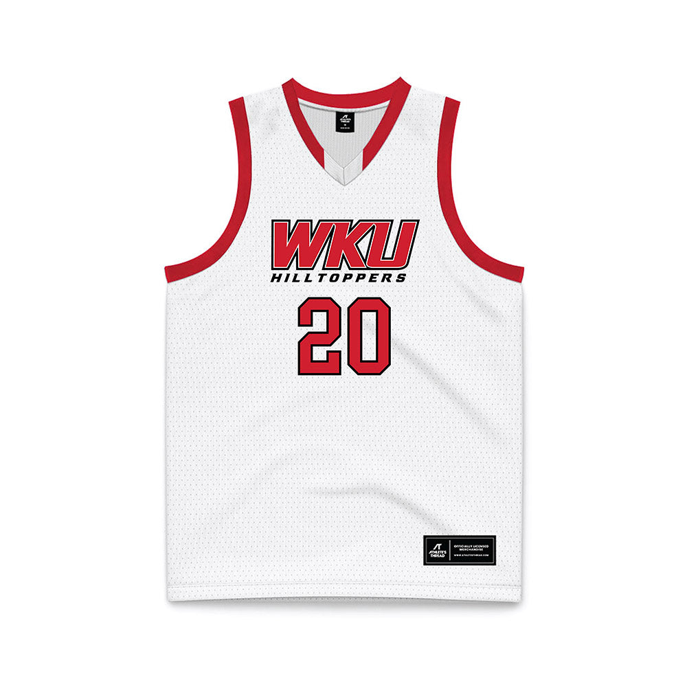 Western Kentucky - NCAA Women's Basketball : Elif Dal - White Basketball Jersey-0