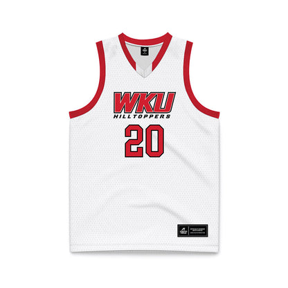 Western Kentucky - NCAA Women's Basketball : Elif Dal - White Basketball Jersey-0