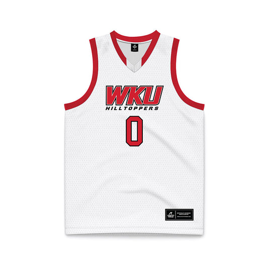 Western Kentucky - NCAA Women's Basketball : Lola Bond - White Basketball Jersey-0