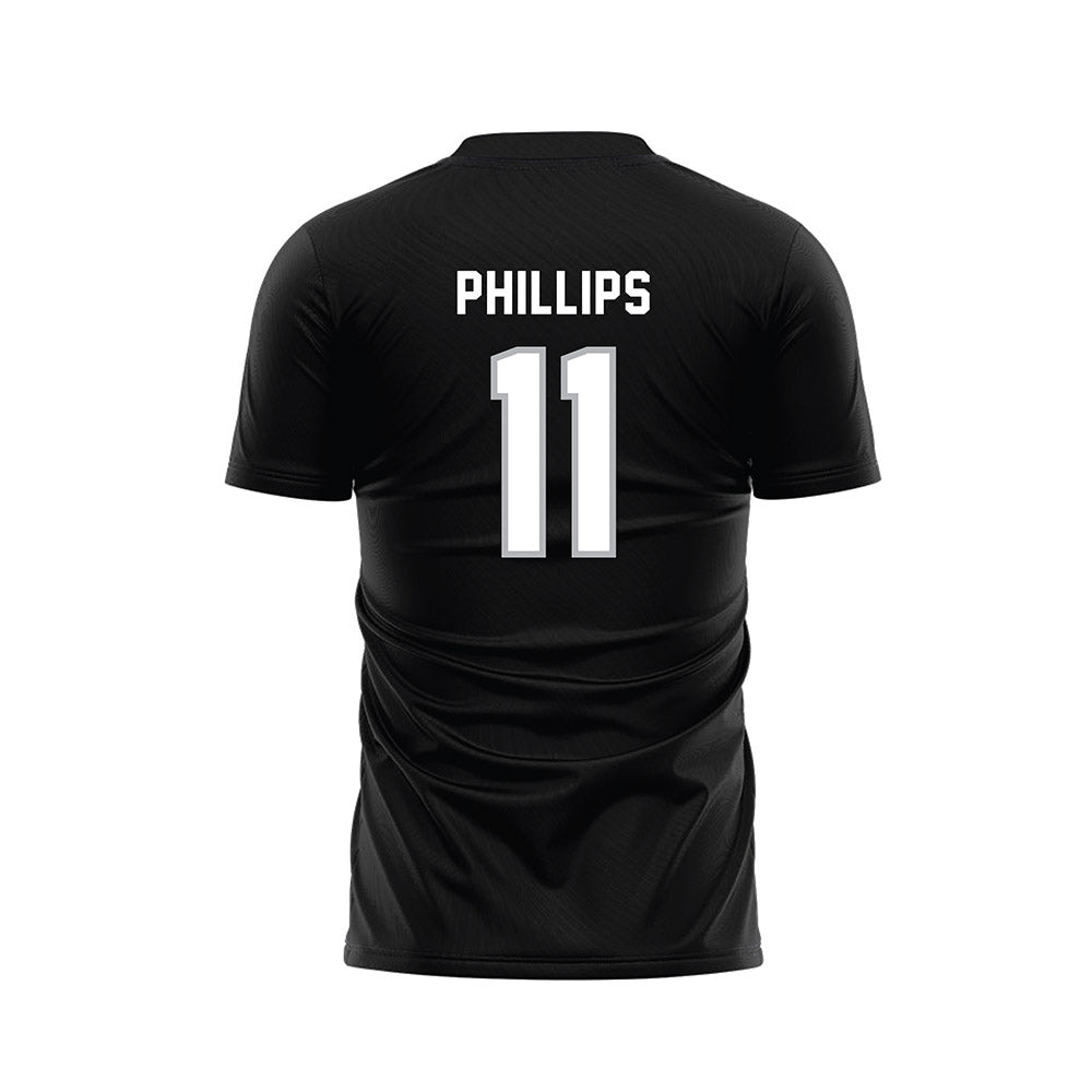 Western Kentucky - NCAA Women's Soccer : Jacey Phillips - Black Soccer Jersey-1