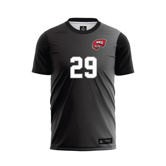 Western Kentucky - NCAA Women's Soccer : Tyler Roth - Black Soccer Jersey-0