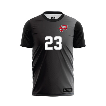 Western Kentucky - NCAA Women's Soccer : Lauren Alexander - Black Soccer Jersey-0