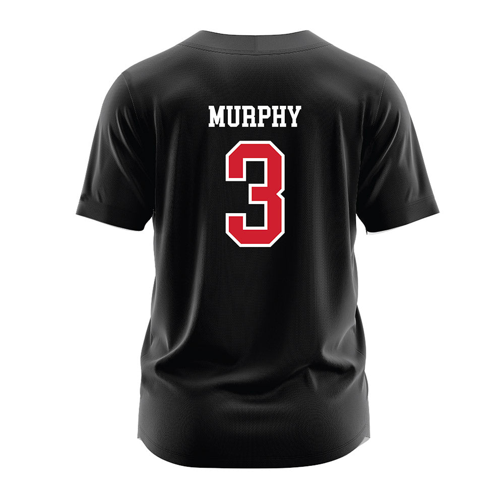 Western Kentucky - NCAA Softball : Katie Murphy - Black Jersey-1