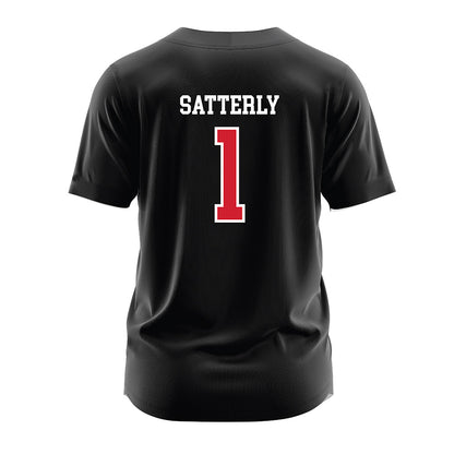 Western Kentucky - NCAA Softball : Lauren Satterly - Black Jersey-1