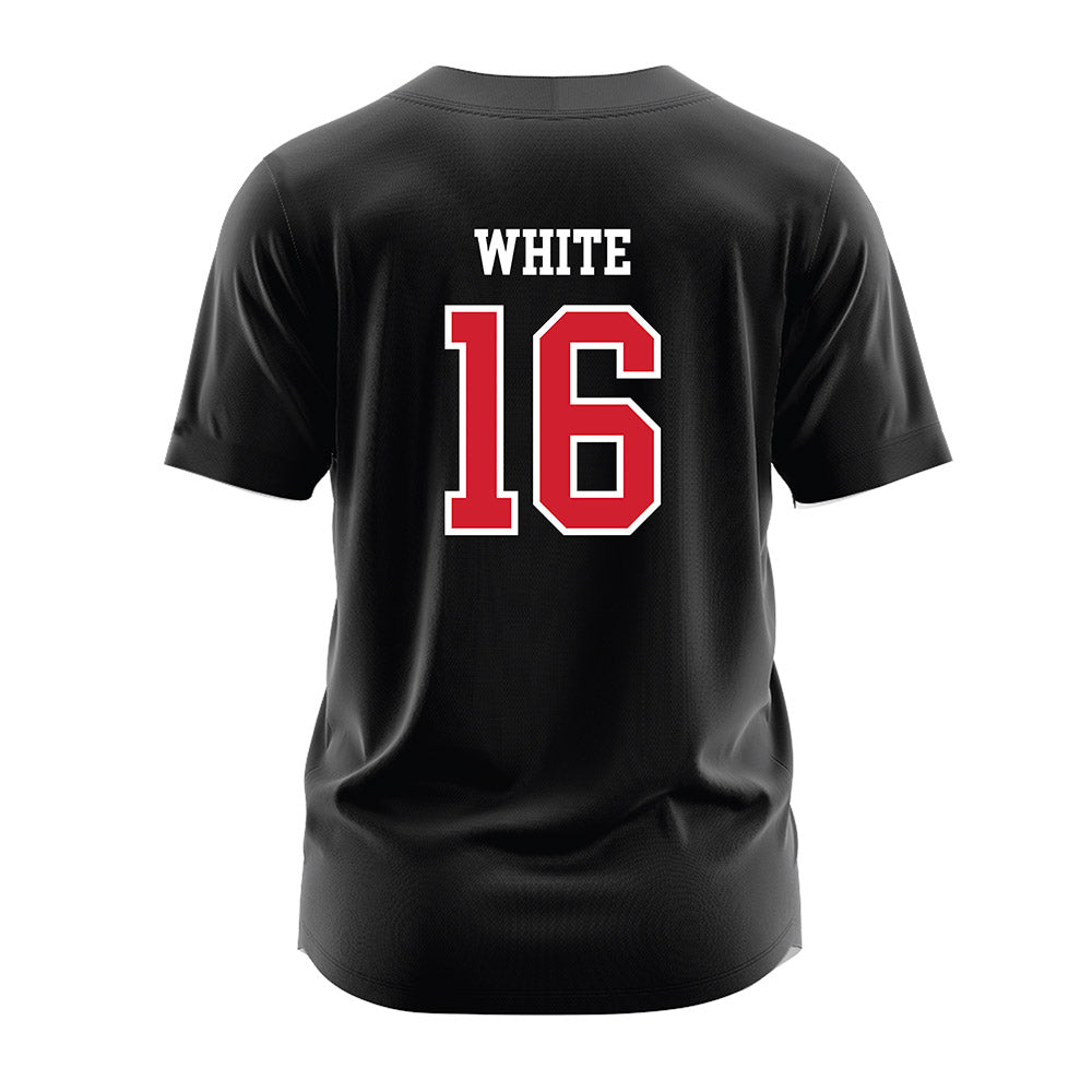 Western Kentucky - NCAA Softball : Annie White - Black Jersey-1