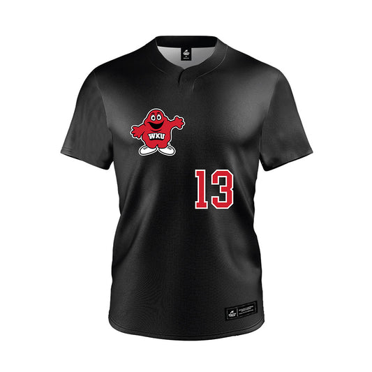 Western Kentucky - NCAA Softball : Chezney Whipker - Black Jersey-0