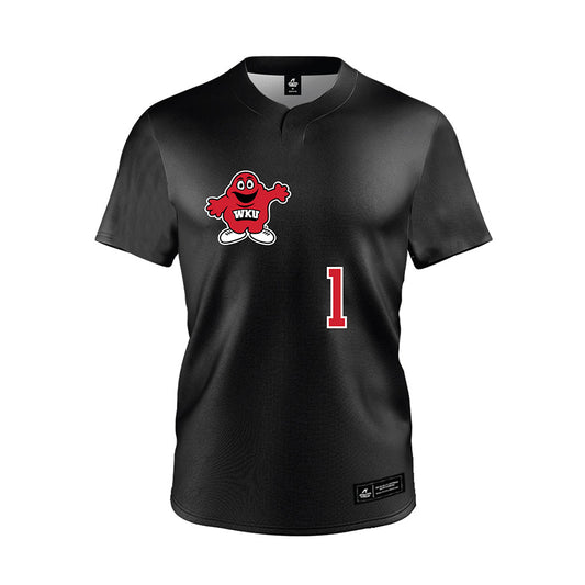 Western Kentucky - NCAA Softball : Lauren Satterly - Black Jersey-0
