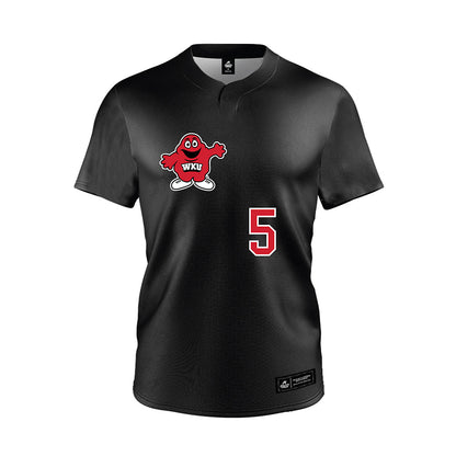 Western Kentucky - NCAA Softball : Macy Gregor - Black Jersey-0