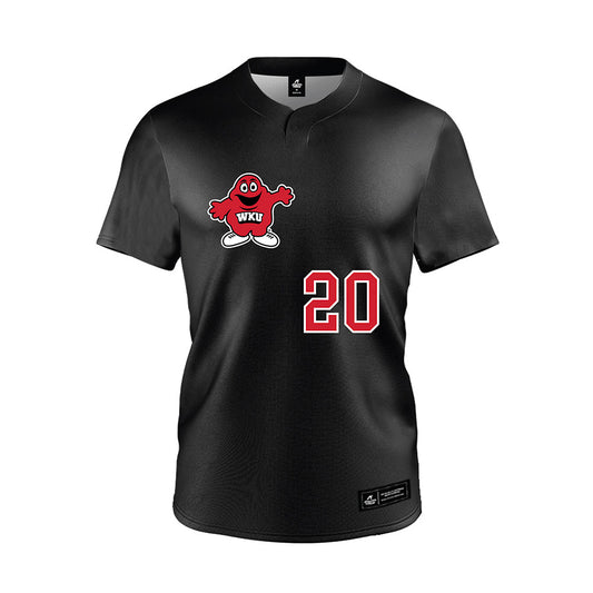 Western Kentucky - NCAA Softball : Charlotte Herron - Black Jersey-0