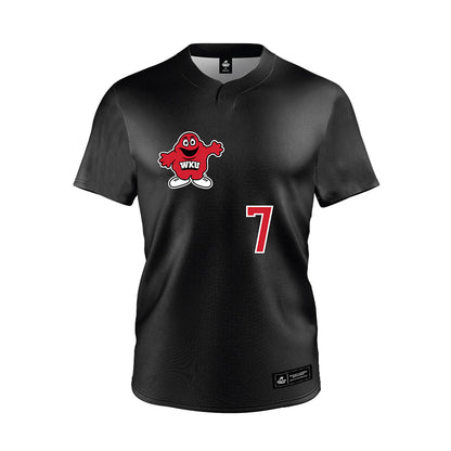 Western Kentucky - NCAA Softball : Jozie Lashley - Black Jersey-0