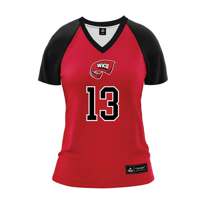 Western Kentucky - NCAA Women's Volleyball : Kendall Meller - Red Volleyball Jersey-0