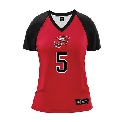 Western Kentucky - NCAA Women's Volleyball : Kaira Knox - Red Volleyball Jersey-0