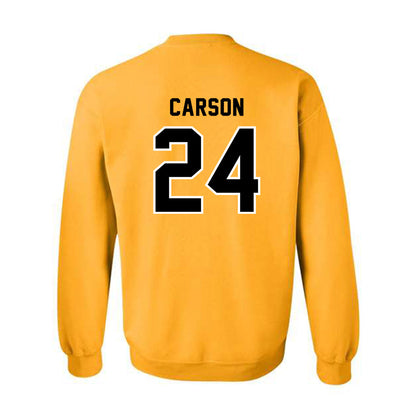 Adelphi - NCAA Men's Basketball : London Carson - Classic Shersey Crewneck Sweatshirt-1