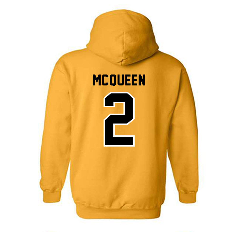 Adelphi - NCAA Men's Basketball : Zakari McQueen - Classic Shersey Hooded Sweatshirt-1