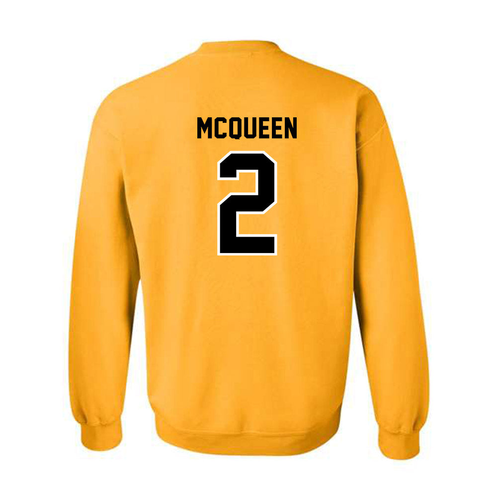 Adelphi - NCAA Men's Basketball : Zakari McQueen - Classic Shersey Crewneck Sweatshirt-1