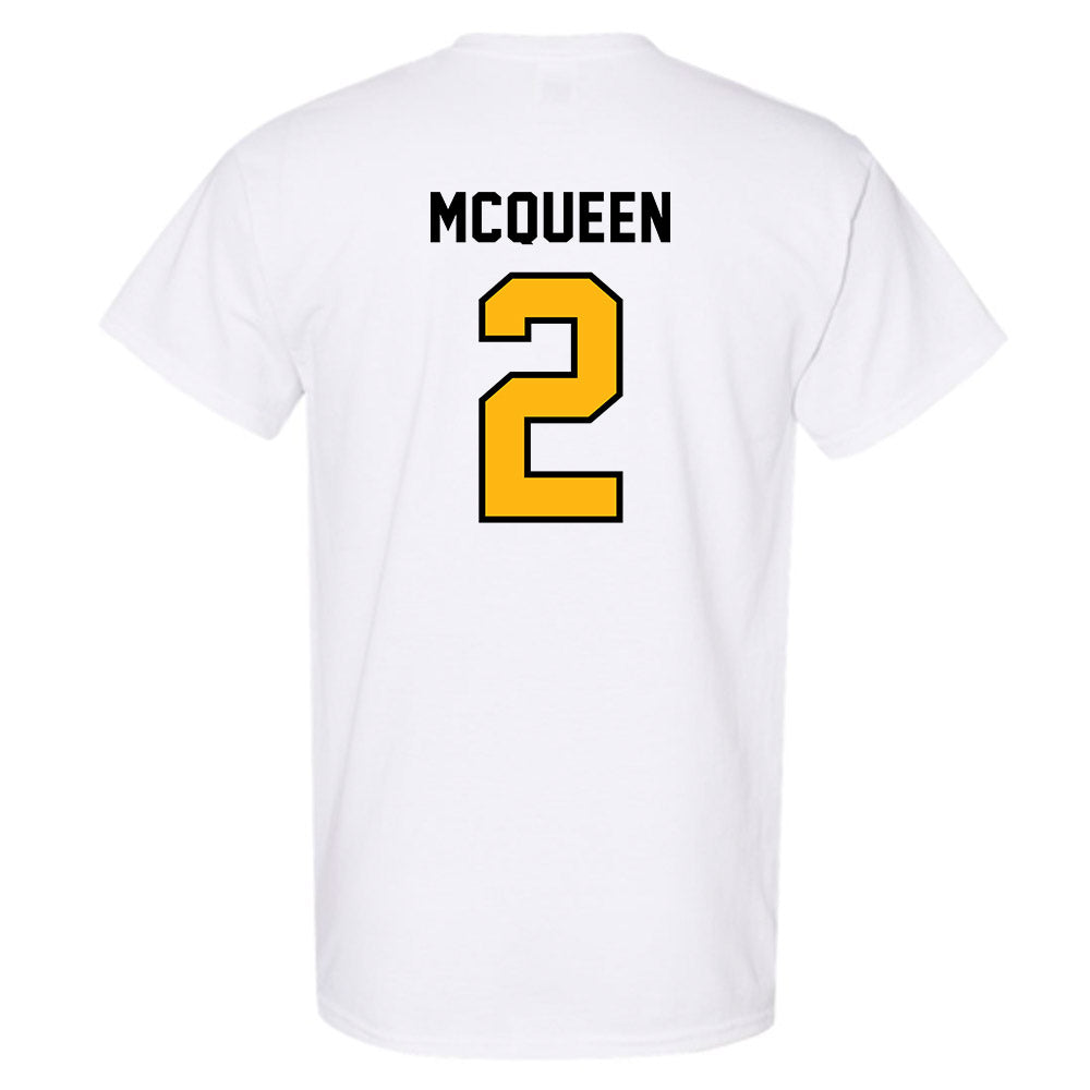 Adelphi - NCAA Men's Basketball : Zakari McQueen - Classic Shersey T-Shirt-1