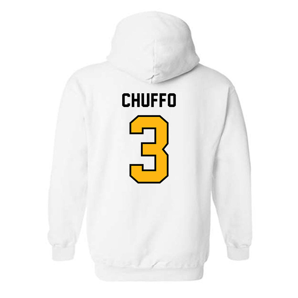 Adelphi - NCAA Women's Basketball : Gianna Chuffo - Classic Shersey Hooded Sweatshirt-1