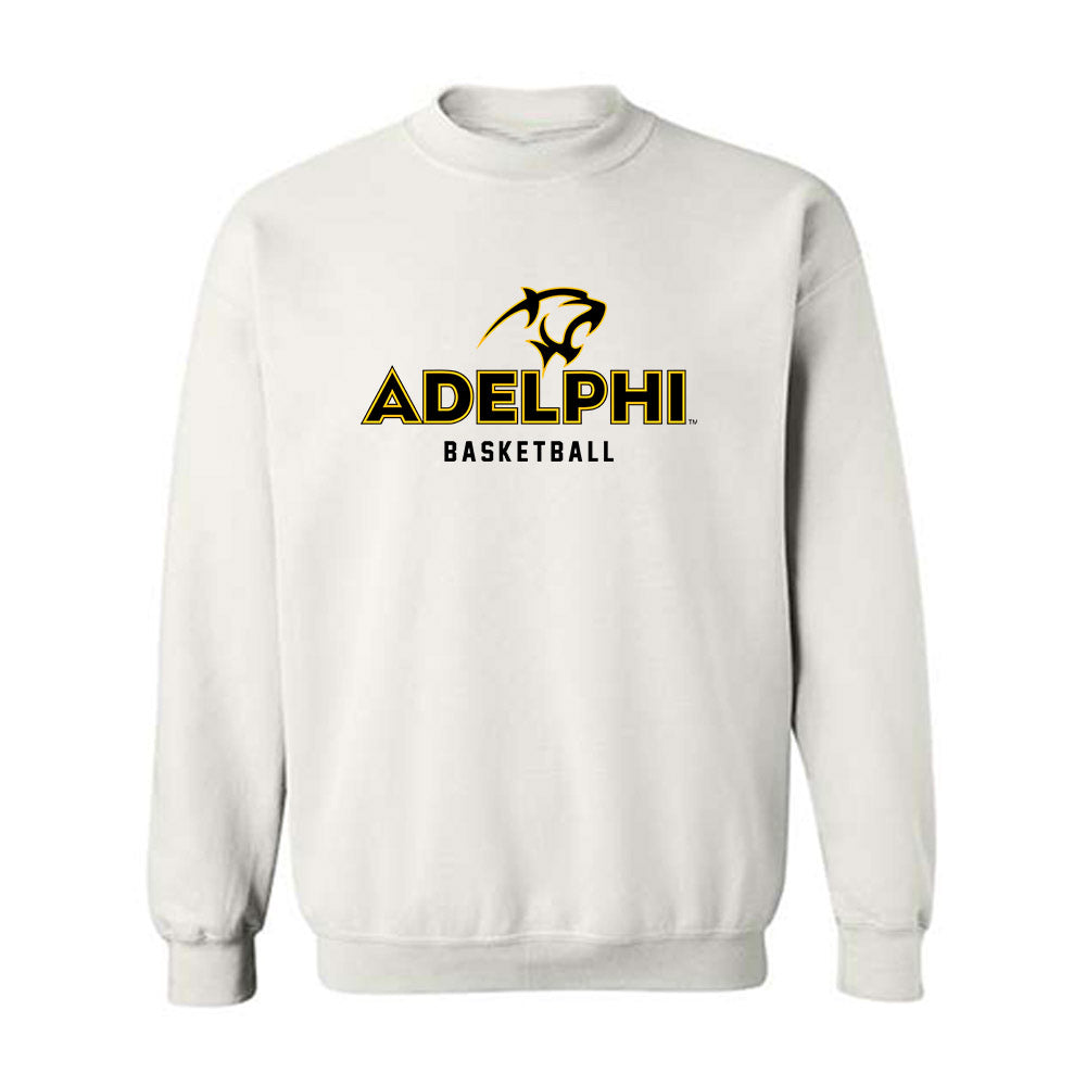 Adelphi - NCAA Men's Basketball : Zakari McQueen - Classic Shersey Crewneck Sweatshirt-0