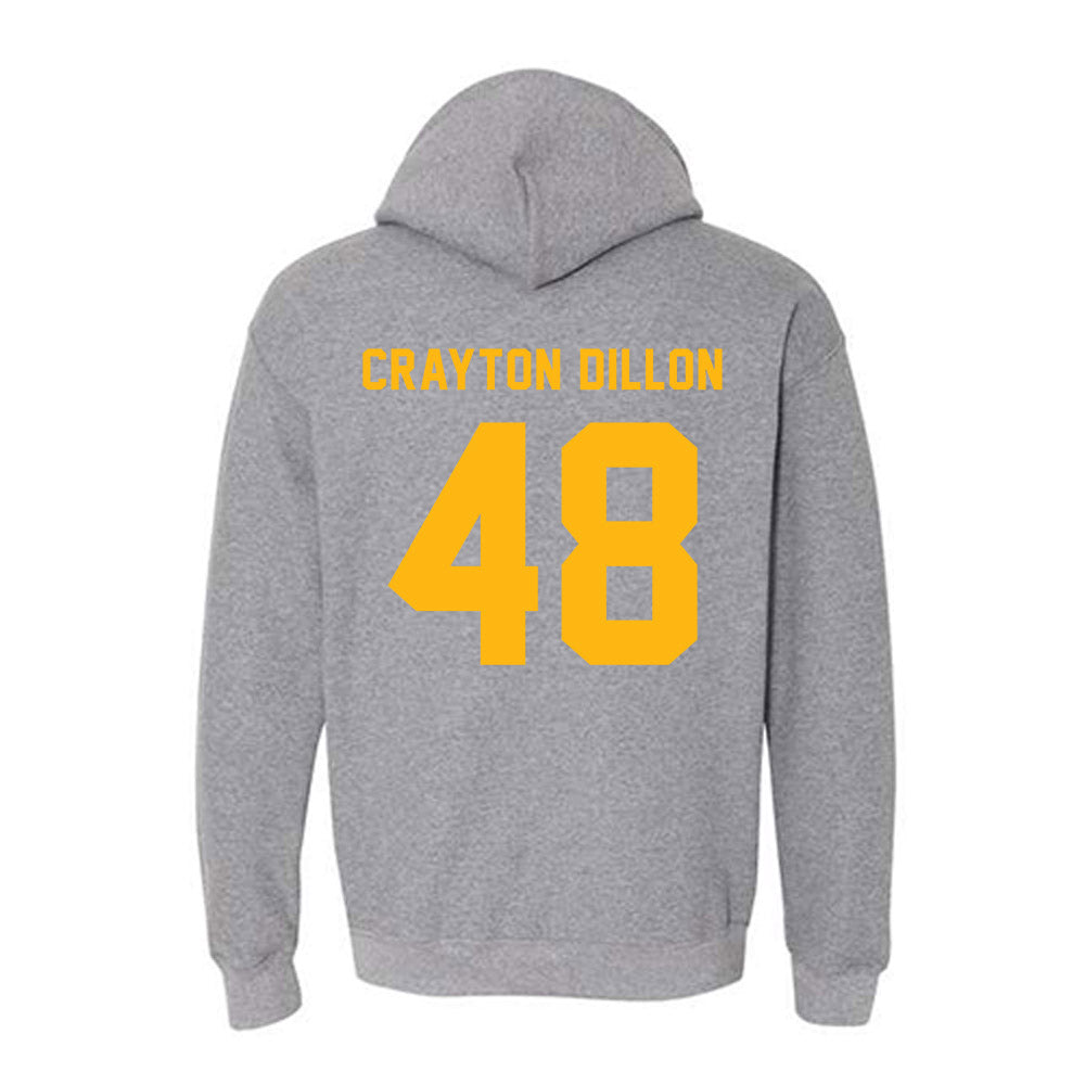 Adelphi - NCAA Men's Lacrosse : Kiernan Crayton Dillon - Classic Shersey Hooded Sweatshirt-1