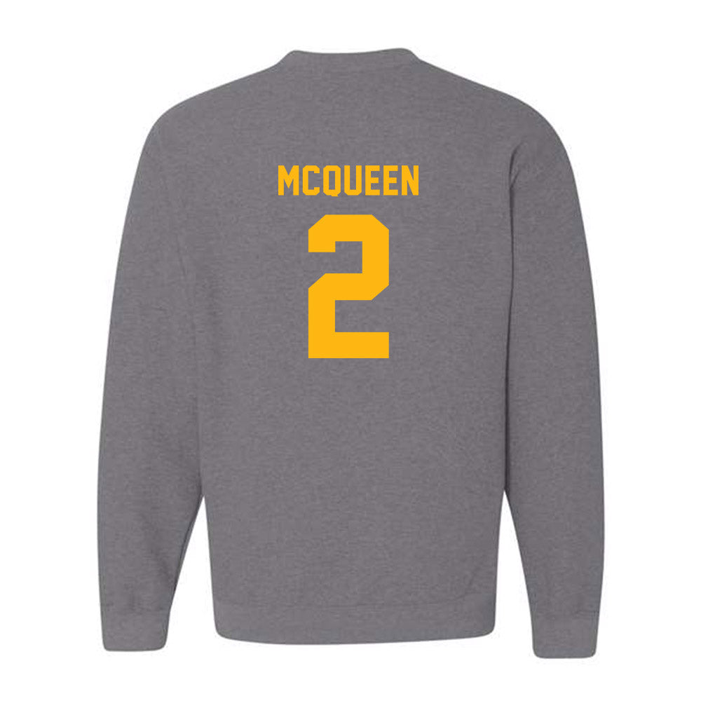 Adelphi - NCAA Men's Basketball : Zakari McQueen - Classic Shersey Crewneck Sweatshirt-1