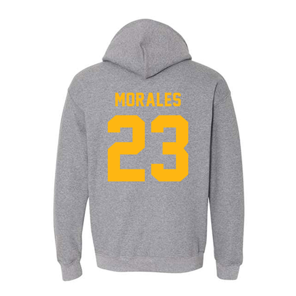 Adelphi - NCAA Women's Basketball : Victoria Morales - Classic Shersey Hooded Sweatshirt-1