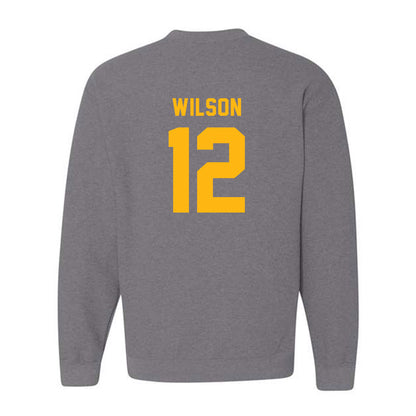 Adelphi - NCAA Men's Basketball : Carter Wilson - Classic Shersey Crewneck Sweatshirt-1