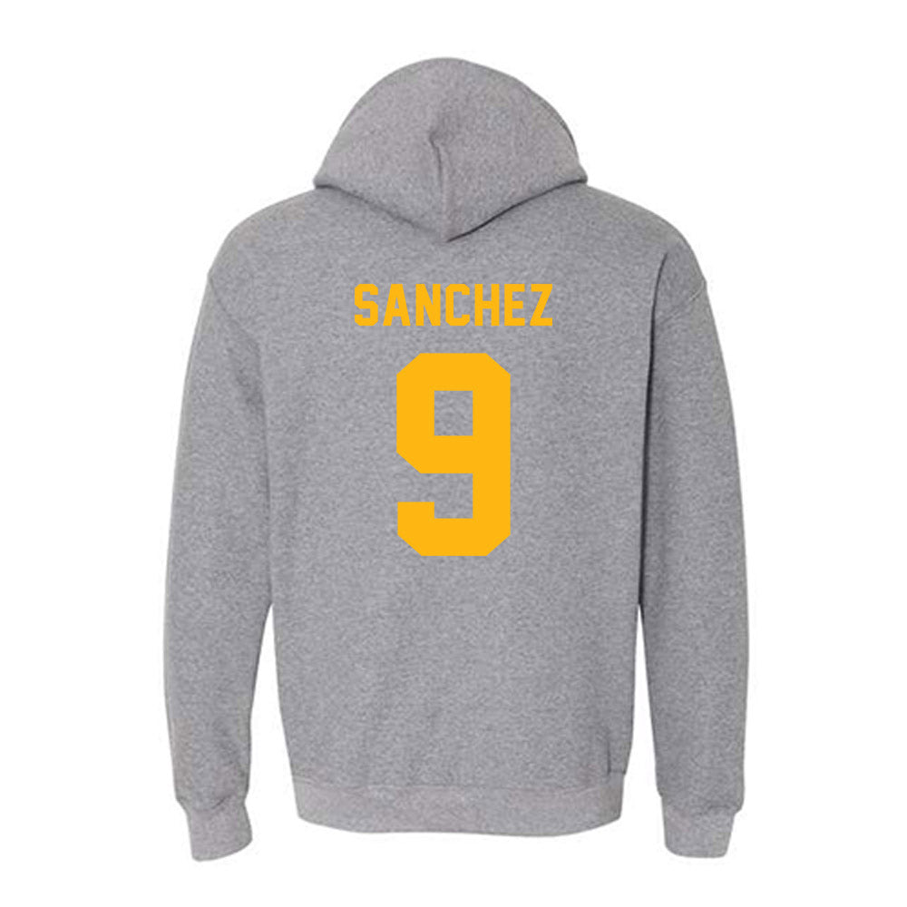 Adelphi - NCAA Women's Soccer : Gladys Sanchez - Classic Shersey Hooded Sweatshirt-1