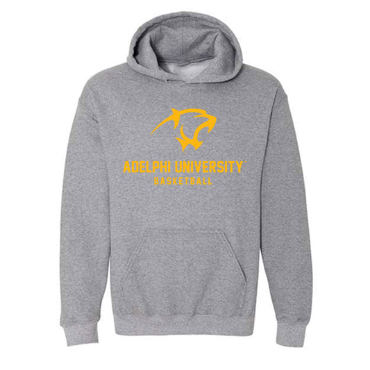 Adelphi - NCAA Men's Basketball : London Carson - Classic Shersey Hooded Sweatshirt-0
