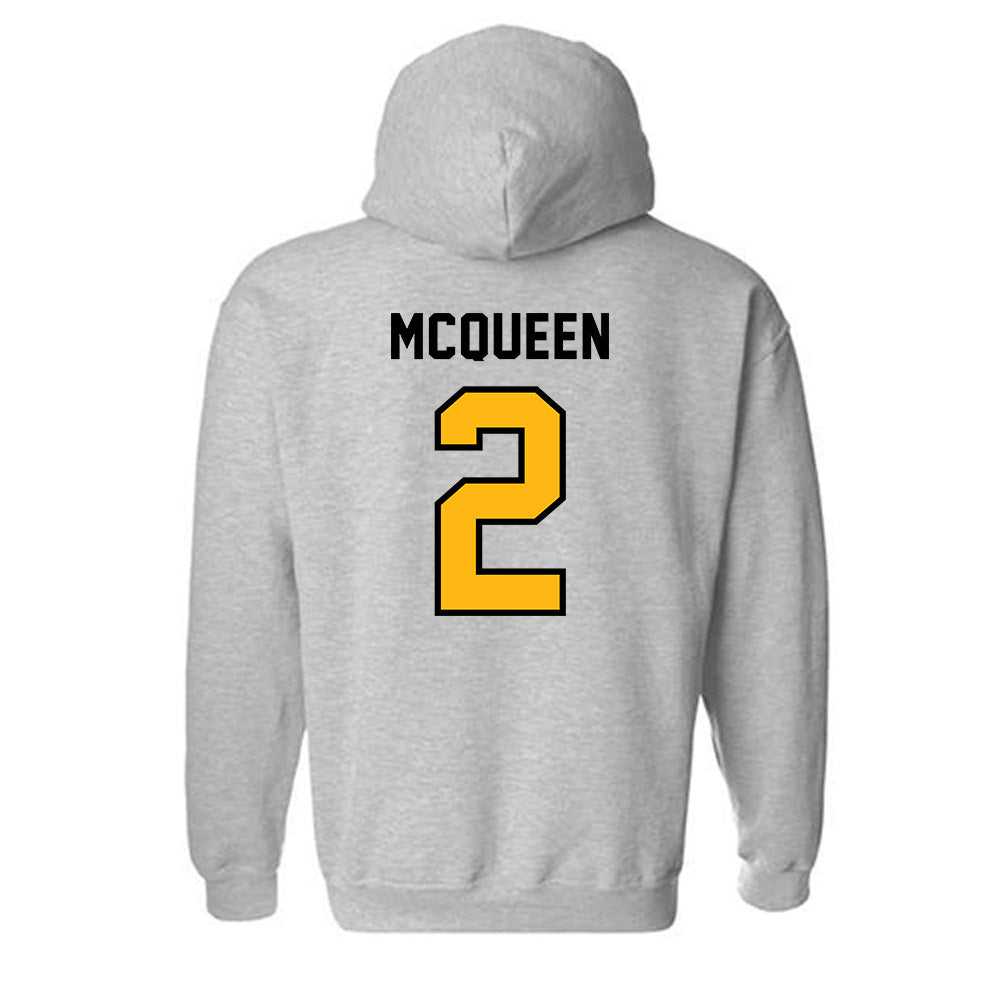Adelphi - NCAA Men's Basketball : Zakari McQueen - Classic Shersey Hooded Sweatshirt-1