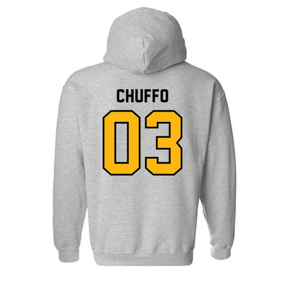 Adelphi - NCAA Women's Basketball : Gianna Chuffo - Classic Shersey Hooded Sweatshirt-1