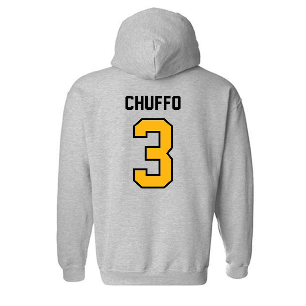 Adelphi - NCAA Women's Basketball : Gianna Chuffo - Classic Shersey Hooded Sweatshirt-1
