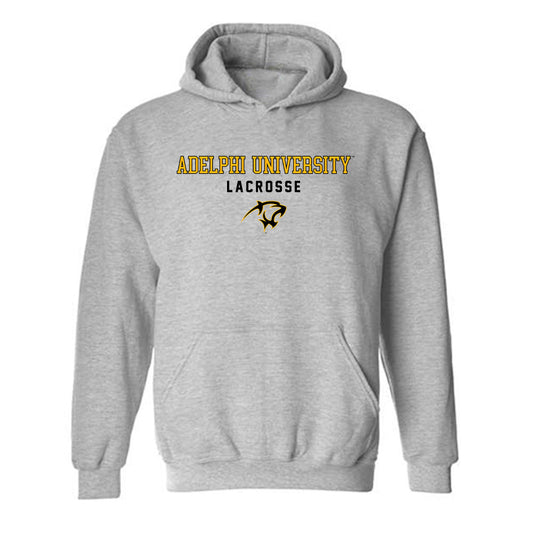Adelphi - NCAA Men's Lacrosse : Mikey Reilly - Classic Shersey Hooded Sweatshirt-0