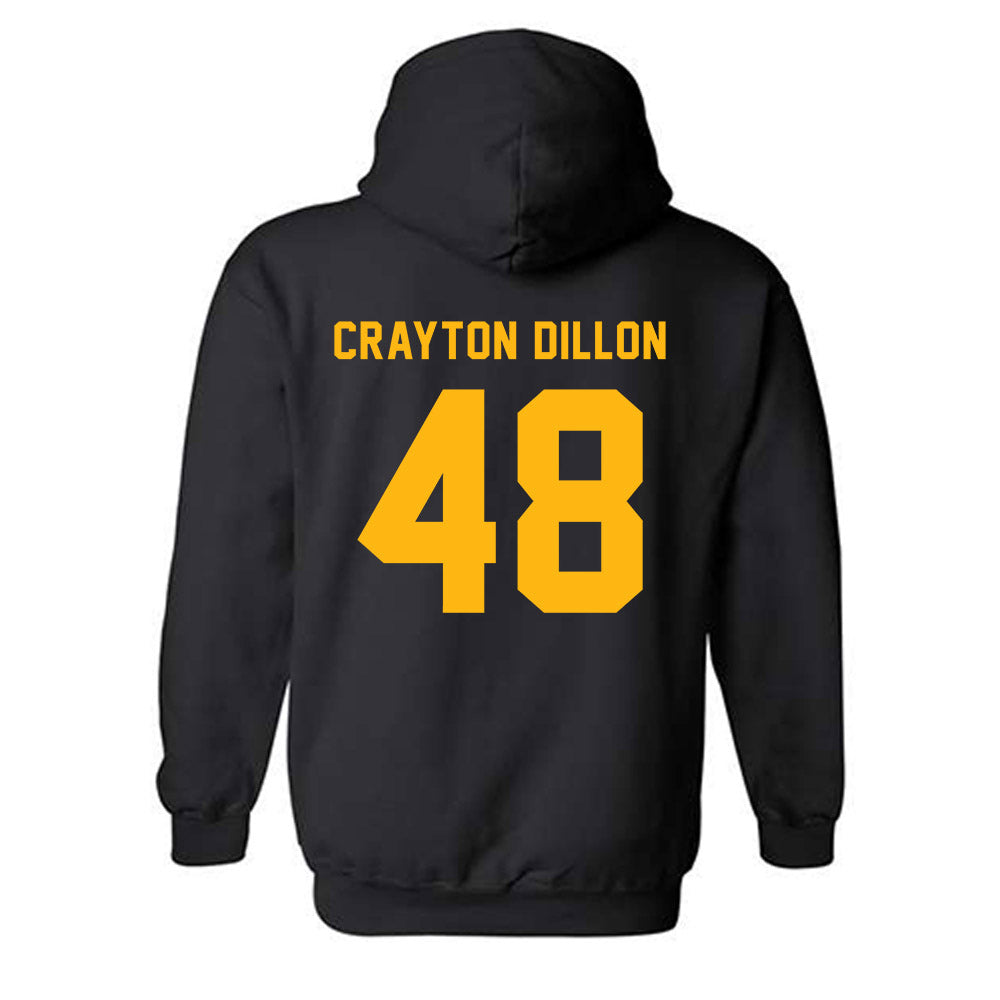 Adelphi - NCAA Men's Lacrosse : Kiernan Crayton Dillon - Classic Shersey Hooded Sweatshirt-1