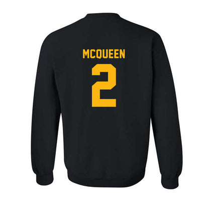 Adelphi - NCAA Men's Basketball : Zakari McQueen - Classic Shersey Crewneck Sweatshirt-1