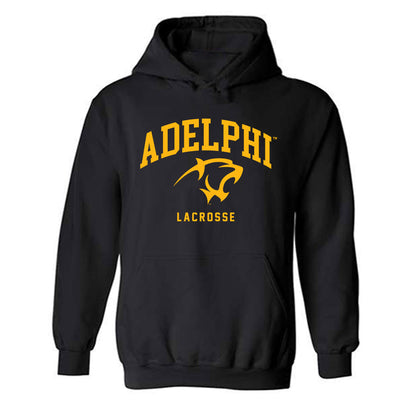Adelphi - NCAA Men's Lacrosse : Tommy Gentile - Classic Shersey Hooded Sweatshirt-0