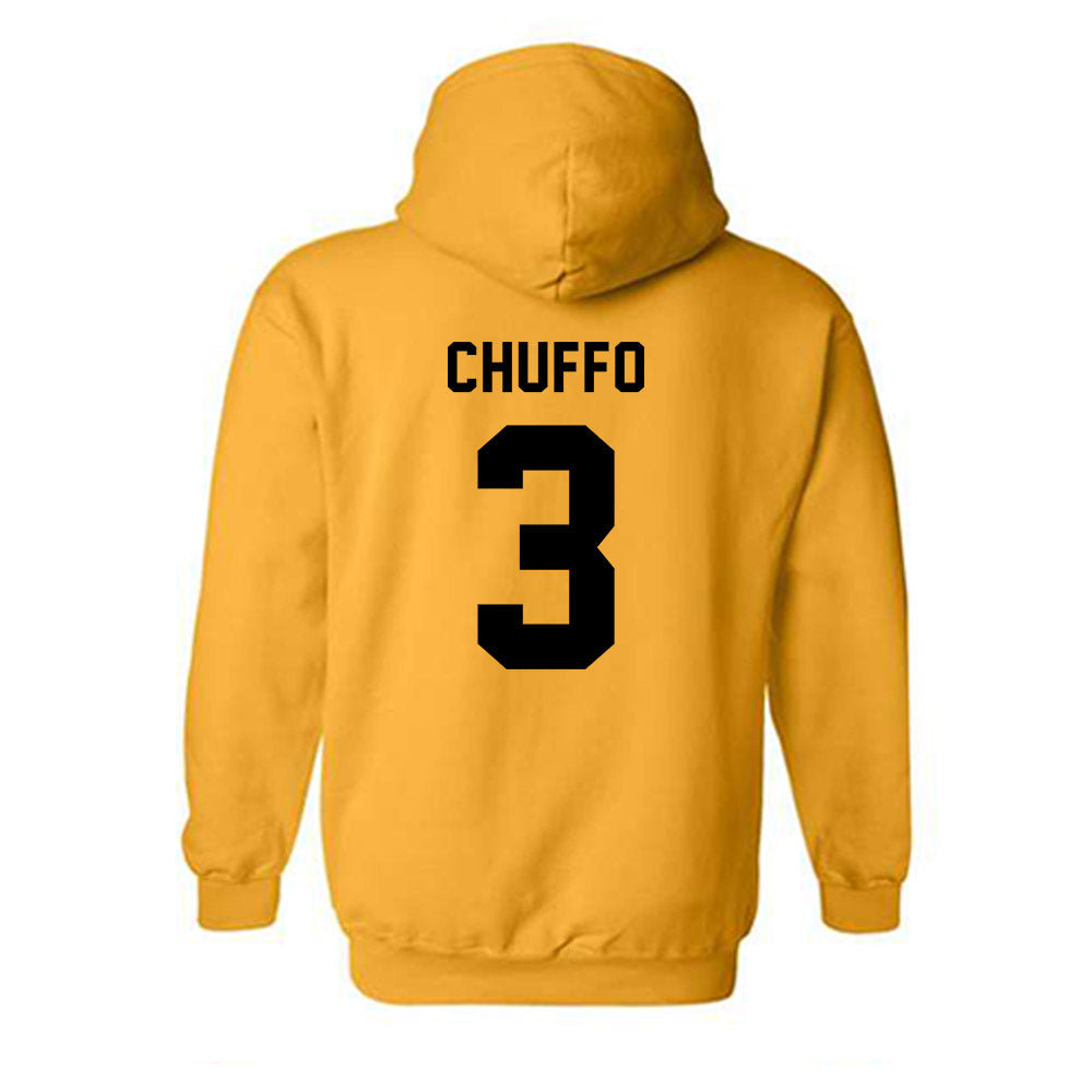 Adelphi - NCAA Women's Basketball : Gianna Chuffo - Classic Shersey Hooded Sweatshirt-1