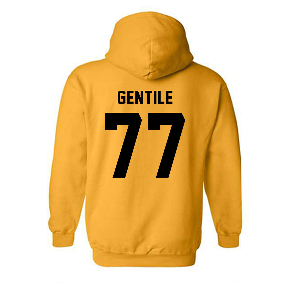 Adelphi - NCAA Men's Lacrosse : Tommy Gentile - Classic Shersey Hooded Sweatshirt-1