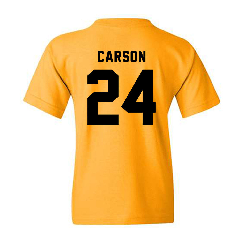 Adelphi - NCAA Men's Basketball : London Carson - Classic Shersey Youth T-Shirt-1