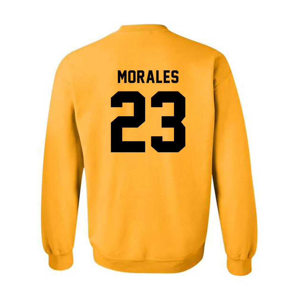 Adelphi - NCAA Women's Basketball : Victoria Morales - Classic Shersey Crewneck Sweatshirt-1