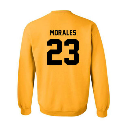 Adelphi - NCAA Women's Basketball : Victoria Morales - Classic Shersey Crewneck Sweatshirt-1