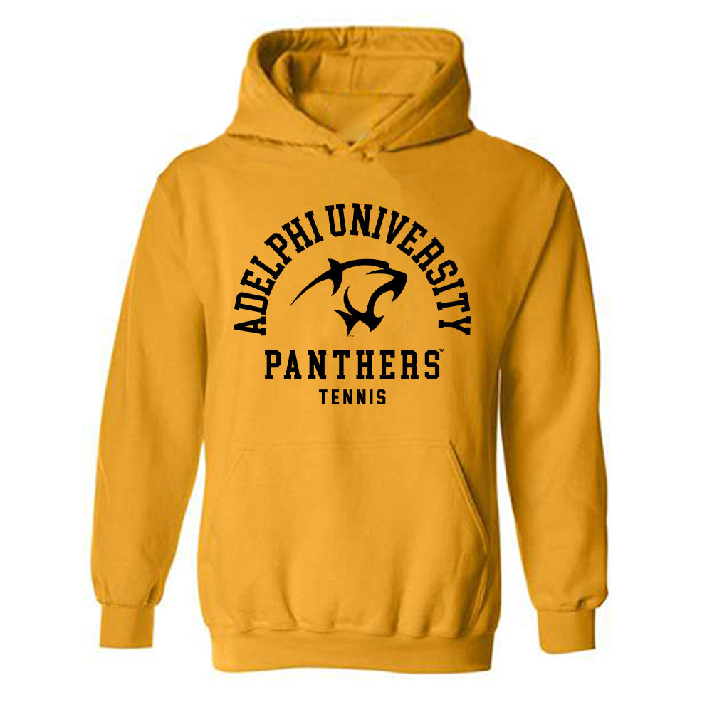 Adelphi - NCAA Men's Tennis : Andrea Albiero - Classic Shersey Hooded Sweatshirt-0