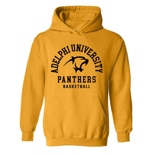 Adelphi - NCAA Women's Basketball : Victoria Morales - Classic Shersey Hooded Sweatshirt-0