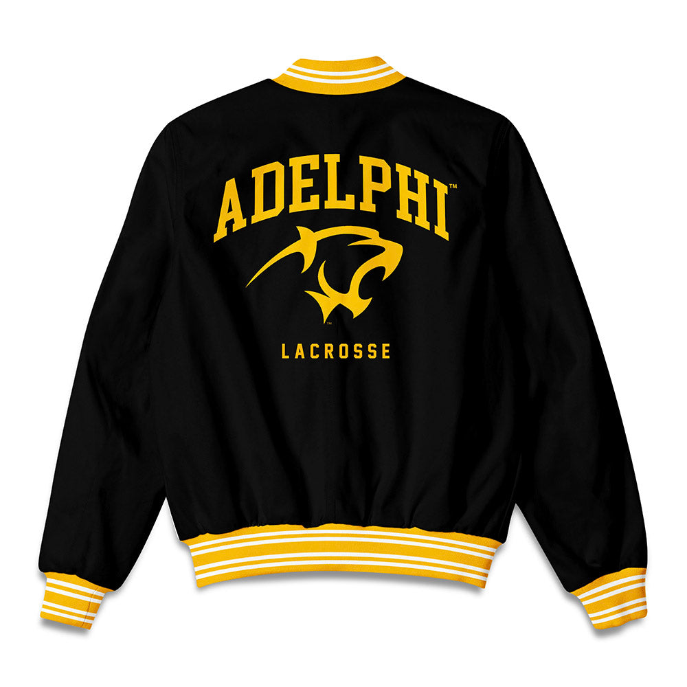 Adelphi - NCAA Men's Lacrosse : Tommy Gentile - Bomber Jacket-1