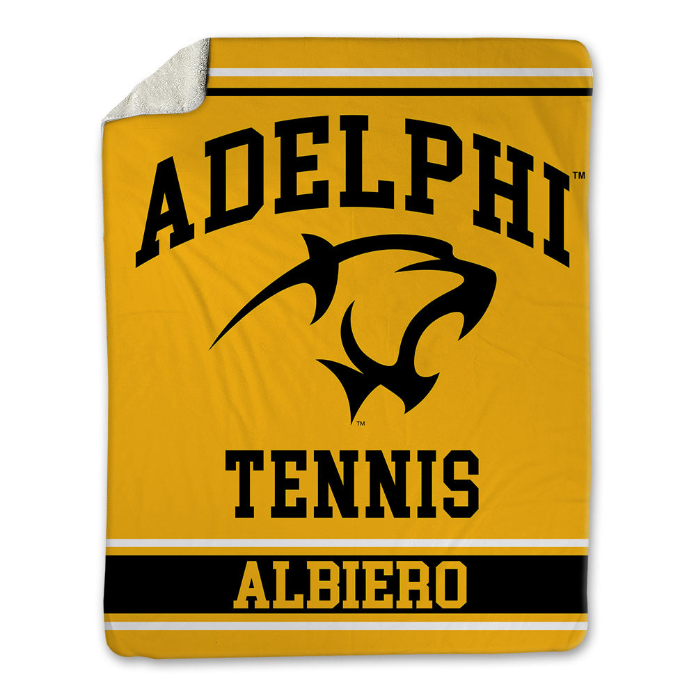 Adelphi - NCAA Men's Tennis : Andrea Albiero - Blanket-0