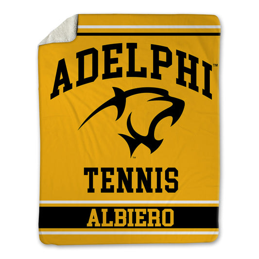 Adelphi - NCAA Men's Tennis : Andrea Albiero - Blanket-0